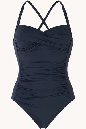 Seafolly Twist voorgevormd badpak met plooidetail