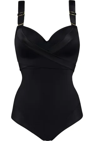 Marlies Dekkers Cache Coeur voorgevormd bandeau badpak met strikdetail en beugelondersteuning