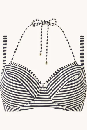Marlies Dekkers Holi Vintage push-up bikinitop met streepprint