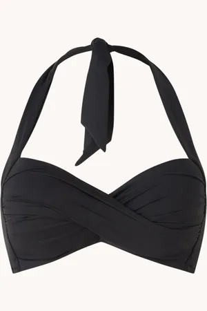Seafolly Twist voorgevormde halter bikinitop