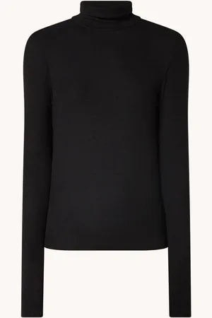 Whistles Ribgebreide trui met col
