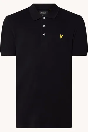 Lyle & Scott Slim fit polo van piqué katoen met logo