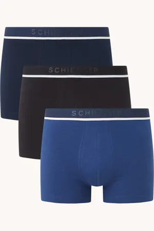 Schiesser Boxershorts van biologisch katoen in 3-pack