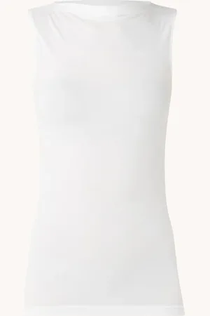 Wolford Aurora mouwloze top met boothals
