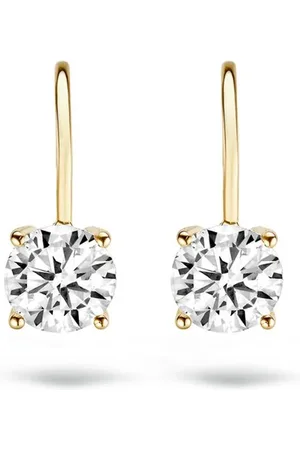 Blush Oorhangers van 14 karaat met zirkonia 7055YZI