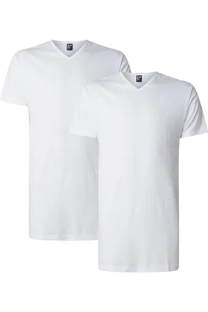 Alan Red Vermont extra lang regular fit T-shirt in 2-pack