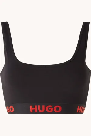 HUGO BOSS Sport bh met light support en logoband