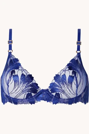 BlueBella Colette beugel bh van mesh met borduring
