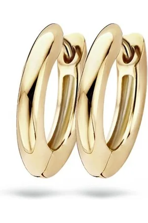 Blush Oorringen van 14 karaat geelgoud 7165YGO