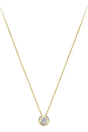 Blush Ketting van 14 karaat met zirkonia 3052YZI
