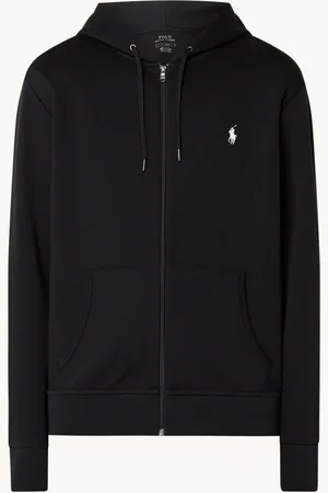 Ralph Lauren Sweatvest met capuchon en logoborduring