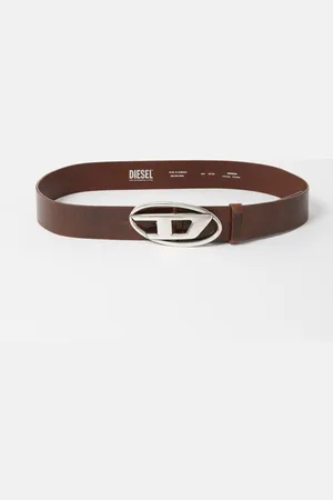 Diesel B-1DR riem van leer met logo