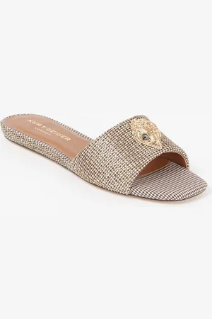 Kurt Geiger Kensington slipper met strass