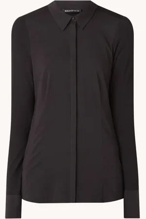 Expresso Xani blouse met jersey mouw