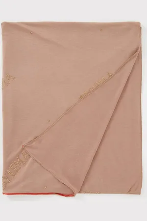 Bylima Chiffre sjaal met strass 175 x 70 cm
