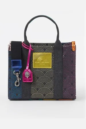 Kurt Geiger Southbank Mini handtas met metallic finish