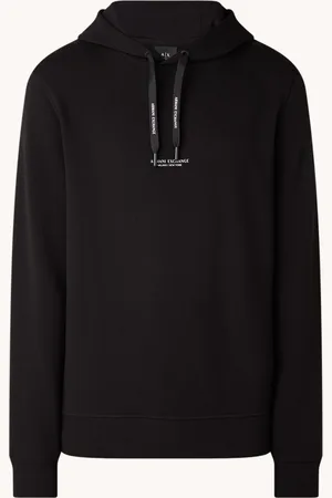 Emporio Armani Hoodie met logo- en backprint