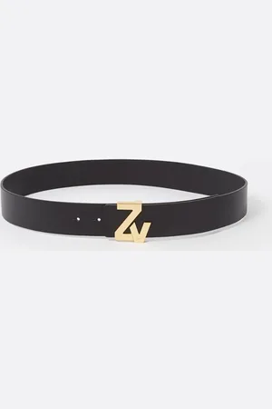 Zadig & Voltaire ZV riem van leer met logo