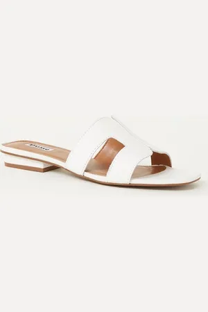 Dune Loupe slipper van leer