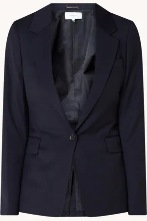 Reiss Haisley blazer in wolblend met klepzakken
