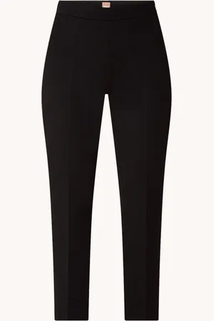 HUGO BOSS Tilunara high waist tapered fit cropped pantalon