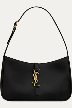 Saint Laurent Le 5 à 7 schoudertas van kalfsleer