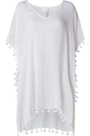 Seafolly Overswim kaftan met kwastjes