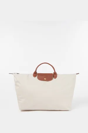 Longchamp Le Pliage Original reistas L met leren details