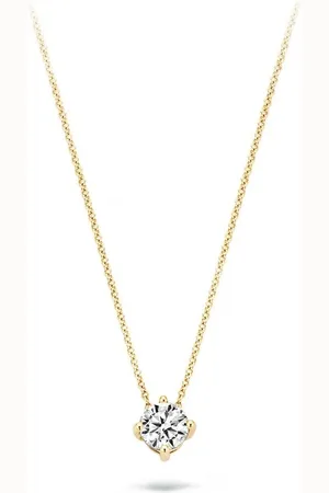 Blush Ketting van 14 karaat met zirkonia 3057YZI