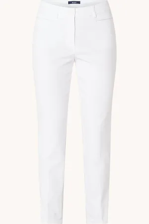 Atelier Gardeur Denise high waist slim fit broek met stretch
