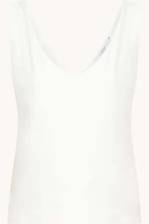 L.K. Bennett L-K-Bennett Athena tanktop met V-hals