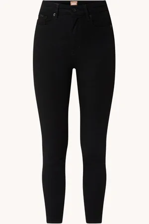 HUGO BOSS Maye high waist skinny cropped jeans met gekleurde wassing