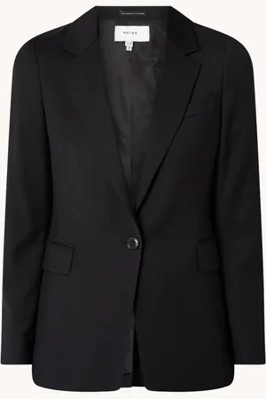Reiss Haisley blazer in wolblend met klepzakken