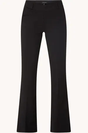 NYDJ Mid waist flared legging van jersey met steekzakken