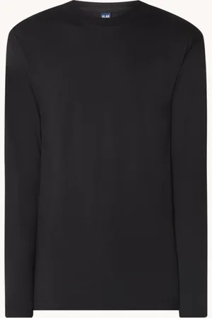 Alan Red Virginia longsleeve met ronde hals in 2-pack