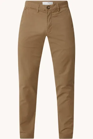 SELECTED New Miles slim fit chino met steekzakken