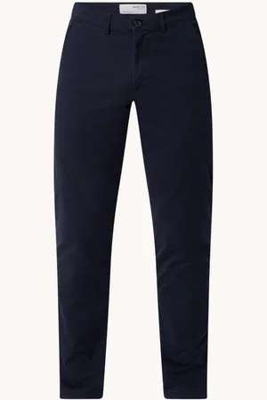 SELECTED New Miles slim fit chino met steekzakken