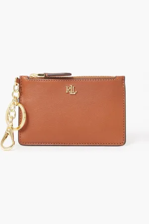 Ralph Lauren Pasjehouder van leer met logo