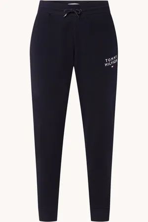 Tommy Hilfiger Tapered fit joggingbroek met logoborduring
