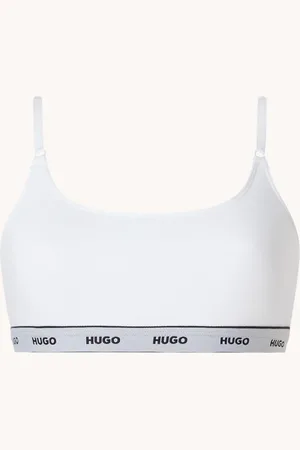 HUGO BOSS Bralette met logoband in 2-pack