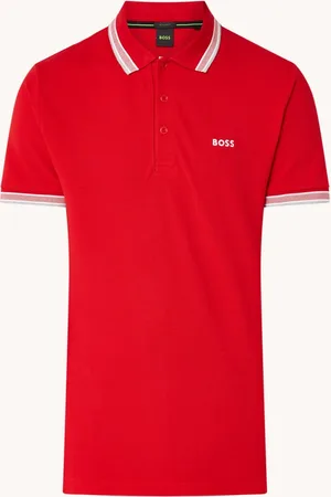 HUGO BOSS Paddy regular fit polo van piqué katoen met logo