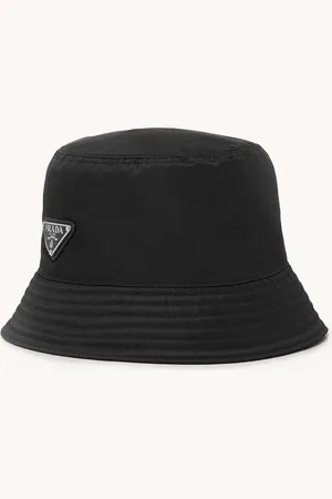 Prada Re-Nylon bucket hoed met logo