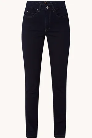 Mac Dream mid waist skinny jeans met stretch