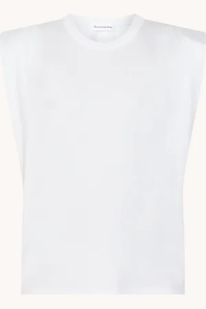 The Frankie Shop Eva top met schoudervulling