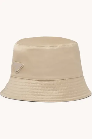 Prada Re-Nylon bucket hoed met logo