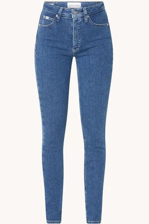 Calvin Klein High waist skinny jeans met medium wassing