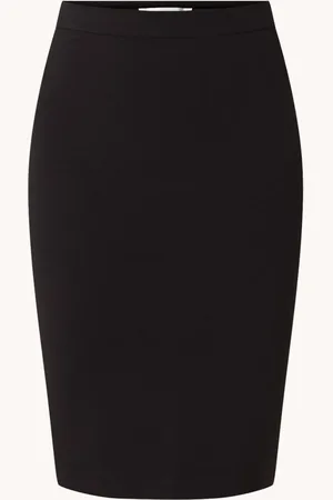 Modstrom Tanny midi kokerrok met stretch