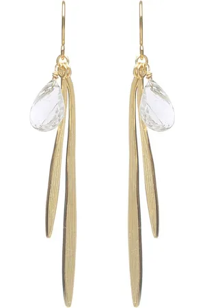 WOUTERS & HENDRIX Oorhangers met kwarts