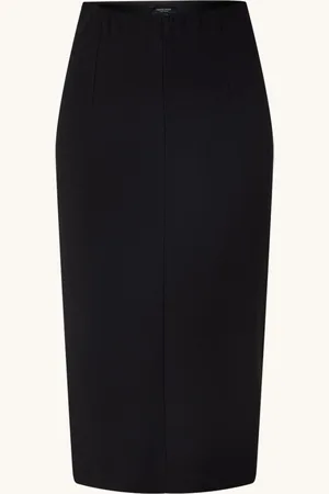 Claudia Sträter Midi rok met stretch