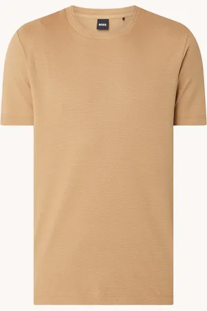 HUGO BOSS Tiburt T-shirt met structuur